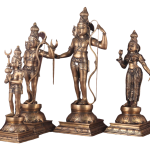 Pure Brass Large Ram Darbar Idol Set 26 Inch - Grand Temple Centerpiece | Jaipurio